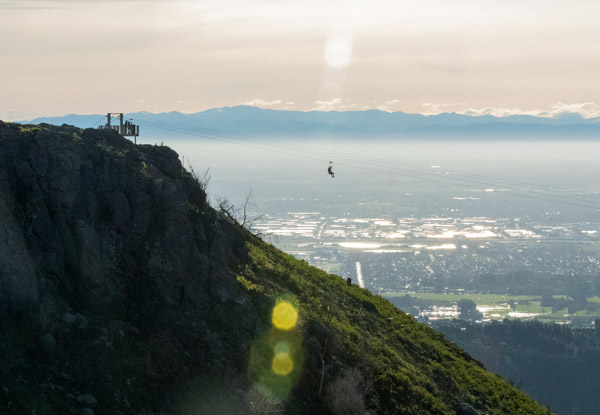 Weekday Zipline Pass on New Zealand's Highest & Longest Zipline at the Christchurch Adventure Park