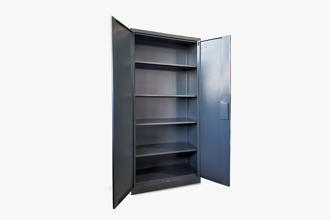 Lockable Garage Storage Cabinet 185cm