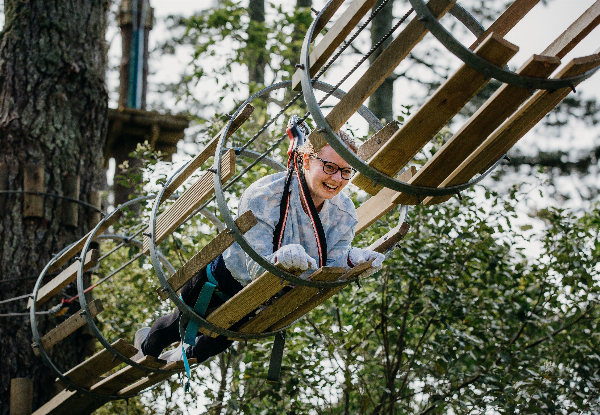 One Adult or Child Admission to Adrenalin Forest Park Porirua, Wellington - Valid Thursday to Sunday