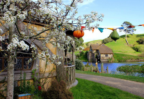 Pass for Full-Day Tour to Hobbiton Movie Set Departing & Returning from Auckland - Options for Adult, Child or Family Pass