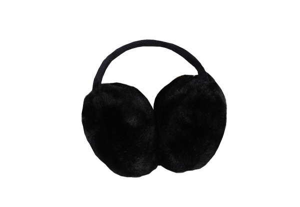 Winter Plush Anti-Freeze Earmuffs - Available in Six Colours & Option for Two-Piece