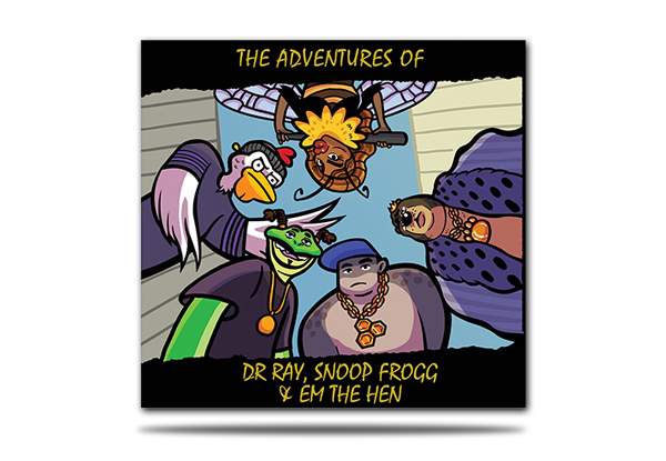 The Adventures of Dr Ray, Snoop Frog & Em the Hen Book