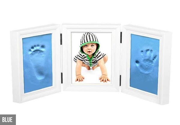 Baby Clay Hand & Foot Print Casting Kit - Two Colours Available