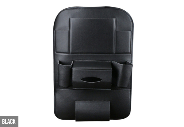 Universal Back Seat Car Organiser - Four Colours Available with Free Delivery