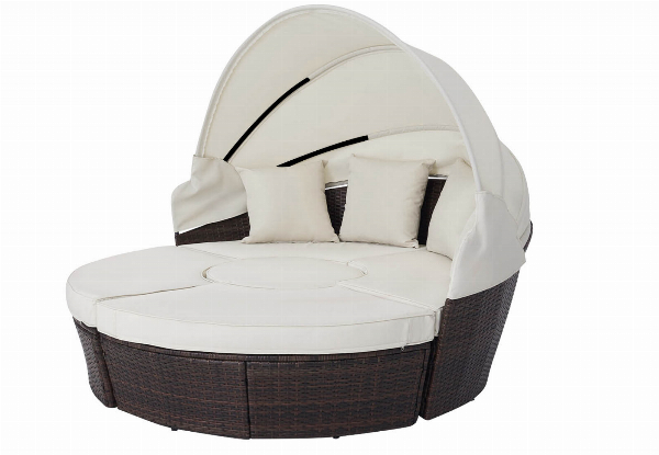 Sun Island Rattan Daybed - Two Colours Available
