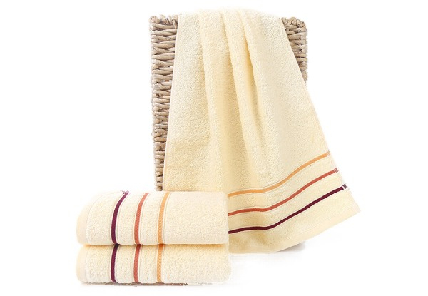 Cotton Towel Set Super Absorbent Soft & Thick - Seven Colours & Three Options Available