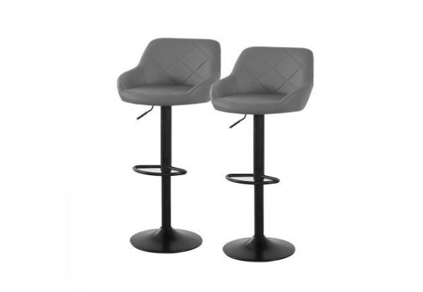 Two Industrial Style Bar Stools