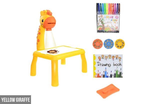 Children's LED Projector Art Drawing Table - Four Options Available