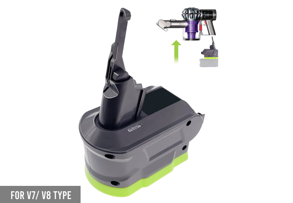 Battery Adapter Converter Compatible with Dyson Vacuum Cleaner - Two Styles Available