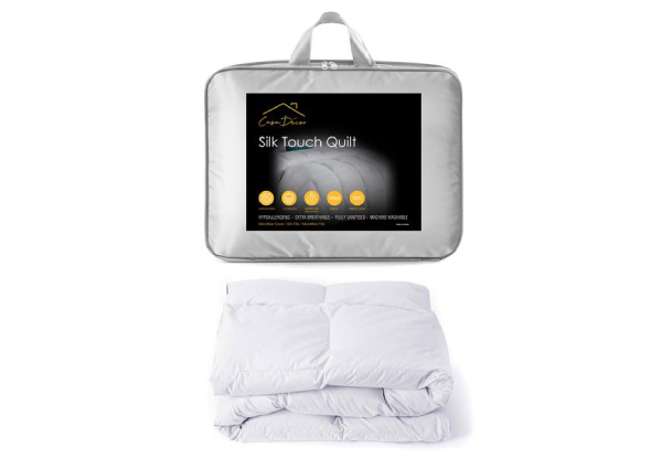 Casa Decor Hypoallergenic Silk Touch Duvet 360GSM - Three Sizes Available