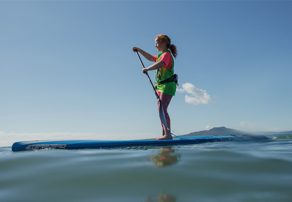 One-Hour Stand-Up Paddle Boarding Hire at Takapuna Beach incl. Paddle, Leash & Life Jacket, Safety Briefing & 10-Minute Lesson - Option for Two Hours