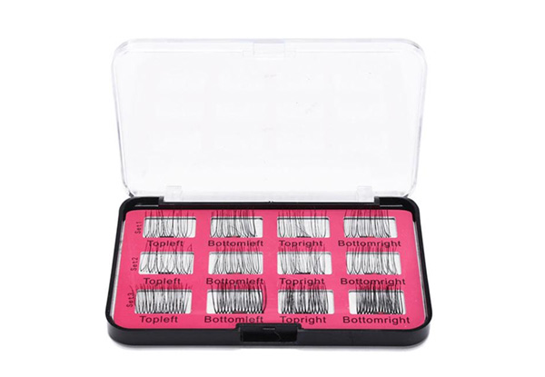 12-Pieces 3D Magnetic Eyelashes Set - incl. Mini Tweezer Tool with Free Delivery