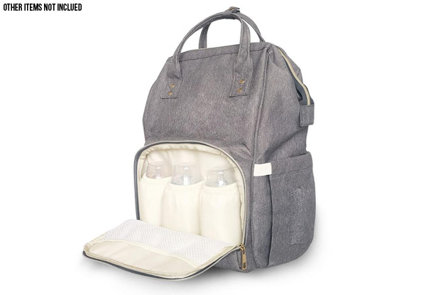 Stylish Nappy Backpack - Four Colours Available