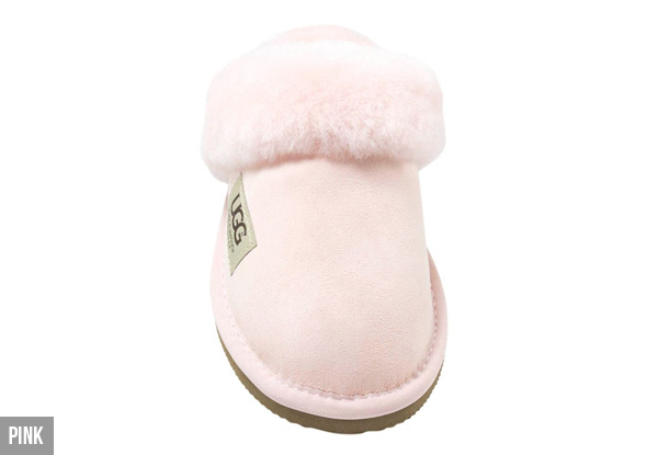 Comfort Me Women’s 'Wombat' Memory Foam Fur Trim UGG Scuffs - Four Colours Available