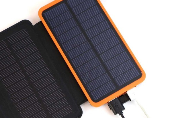 20000mAh Dual USB Solar Power Bank