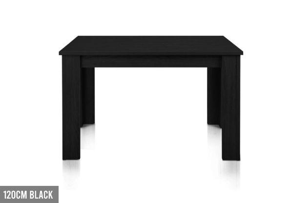 Dining Table - Two Sizes & Two Colours Available