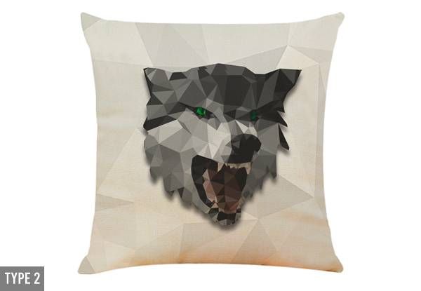 Mosaic Animal Print Cushion Cover - Six Styles Available