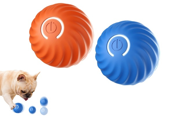 Pet Automatic Rolling Ball Toy - Two Colours Available