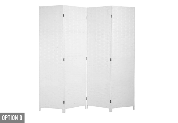 Foldable Room Divider Range - Eight Options Available