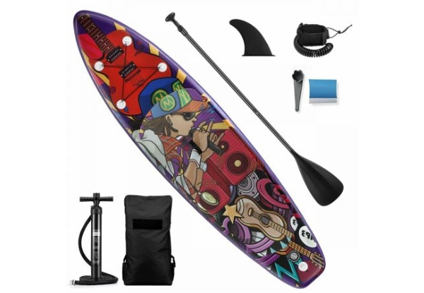Stand Up Surfing SUP Paddle Board - Two Colours Available