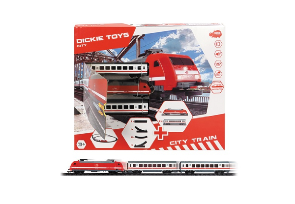 Dickie City Toy Train & Track Set