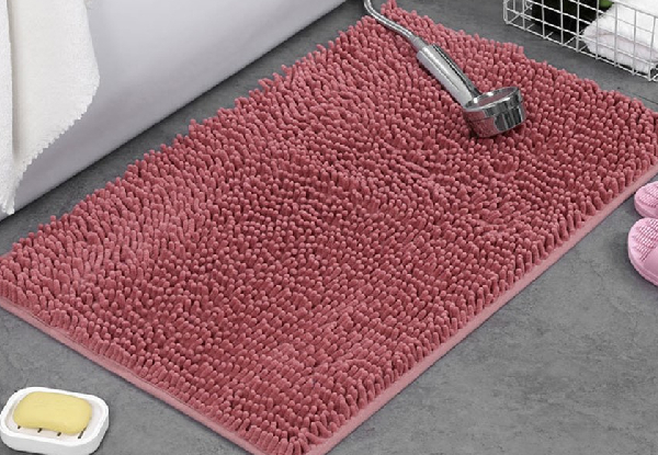 Carpeted Bathroom Mat - Eight Colours & Two Sizes Available