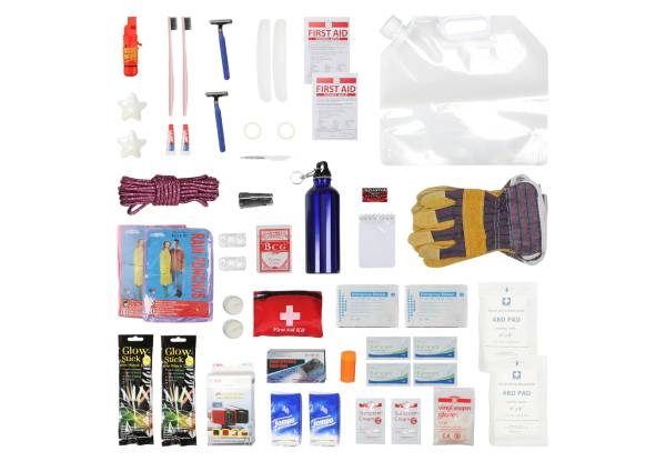 Two-Person Disaster Survival Kit - Option for Four-Person Kit