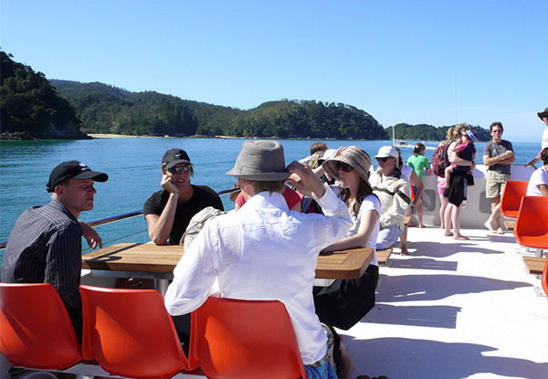 Adult Awaroa Abel Tasman Vista Cruise or Cruise & Walk with Option for a Child