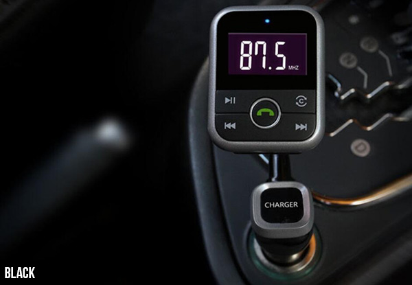 Four-in-One Bluetooth Car FM Transmitter with Free Delivery