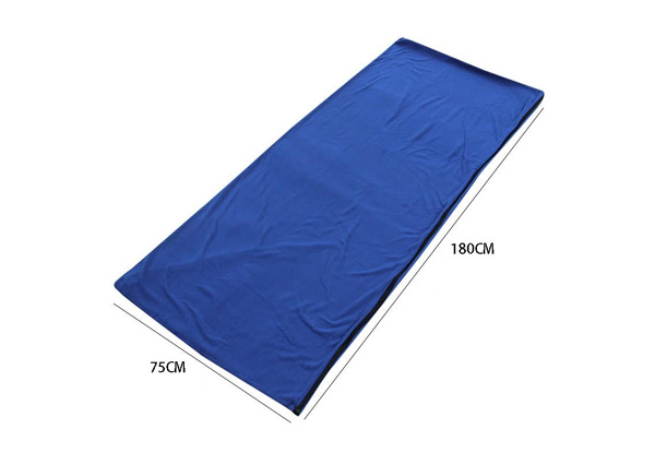 Lightweight Fleece Sleeping Bag Liner - Option for Two