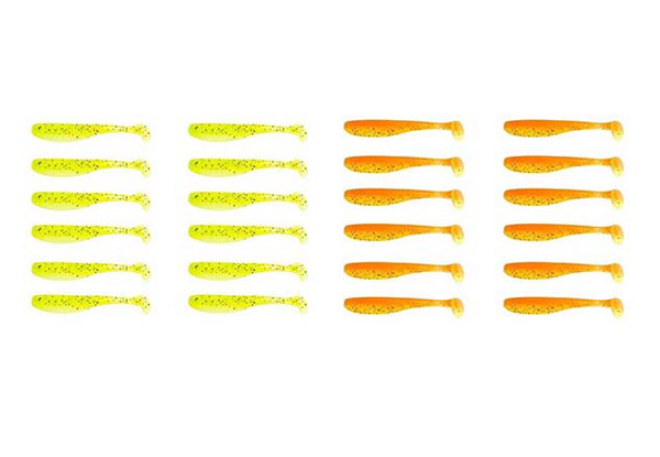 24-Pack of Soft Worm Baits Fishing Lures - Option for a 48-Pack with Free Delivery