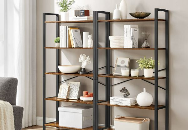 Five-Tier Vasagle Bookshelf