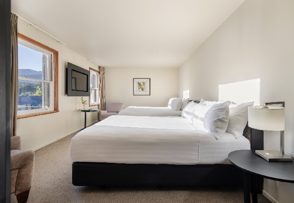 Hanmer Springs Getaway for Two incl. Entry to Hanmer Springs Thermal Pools, Daily Breakfast & Free Parking - Snug, Double Take, The Edit or Greenhouse Room Available - Option for Two Nights