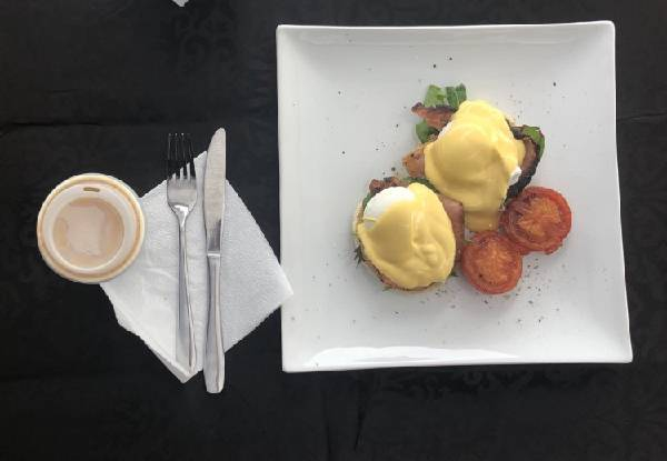 Two Eggs Bene & Two Hot Drinks - Option for Four Meals & Four Drinks - Valid Weekends