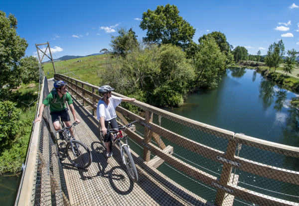 Cycling Adventure with Electric (E) Bikes for Two incl. Light Lunch & Hot or Soft Drink - Option for Standard Bikes or Guided Tour