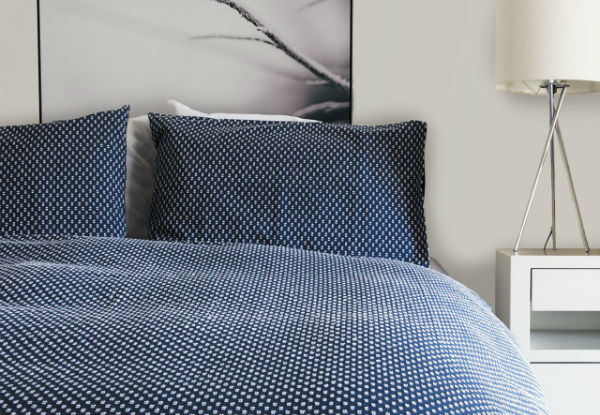 Canningvale Textured Duvet Cover Set - Two Colours Available incl. Free Delivery