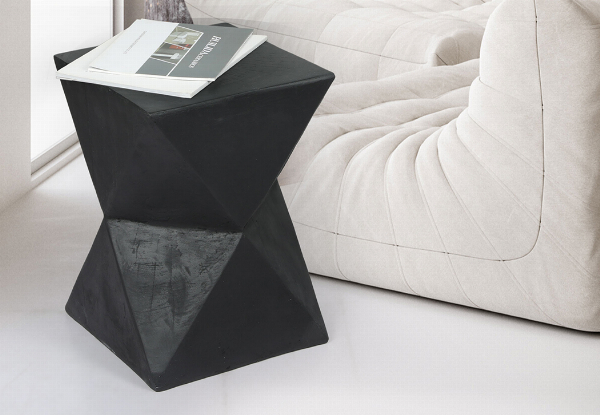 Levede Terrazzo Geometric Side Table