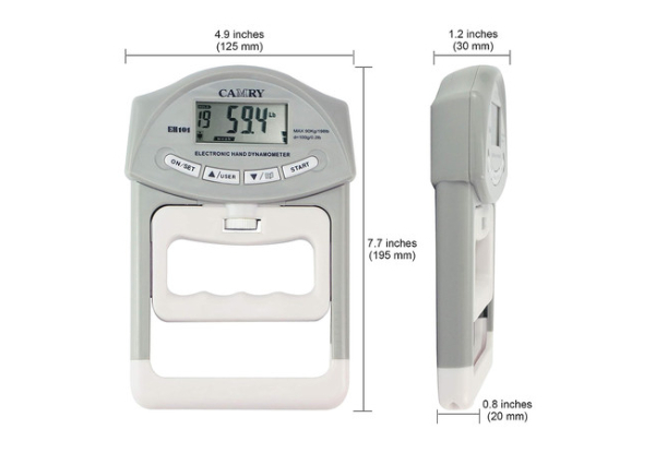 Digital 90kg Hand Dynamometer