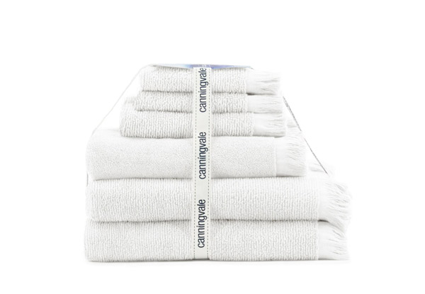 Canningvale Riviera Six-Piece Towel Set - Four Colours Available with Free Delivery