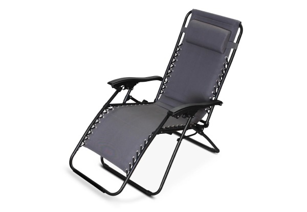 Zero Gravity Padded Chair - Two Colours Available