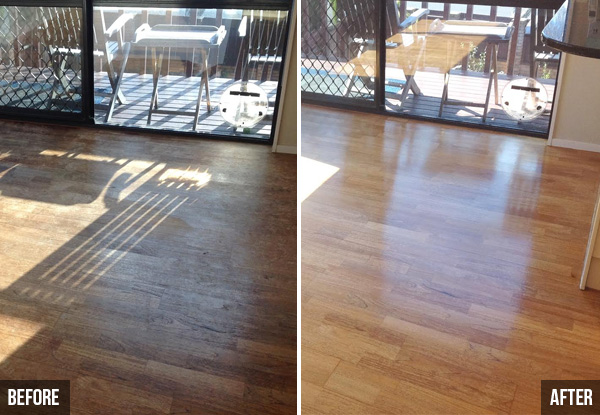 Floor Refinish Service for One Room - Option for Two Rooms