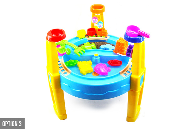 From $24 for a Sand & Water Play Table - Available in Three Styles