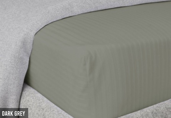 600TC Fitted Sheet - Six Sizes & Seven Colours Available