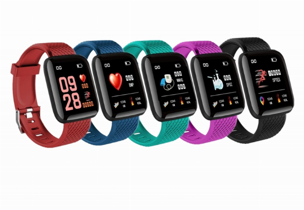 Colour Screen Smart Sports Tracker - Five Colours Available