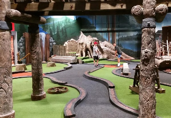 One Round of Indoor Mini Golf for One Person - Options for up to Six People - Valid Monday to Sunday
