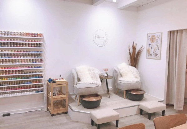 Express Manicure Gel Session - Options for  Express Pedicure Gel, Manicure Gel, Dipping Powder on Natural Nails or Eyebrow Tint