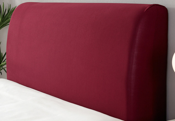Elastic Bed Headboard Protector Cover - Available in Four Colours & Three Sizes