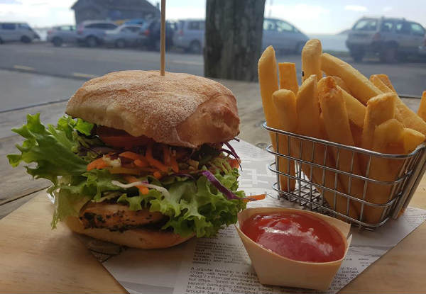 Any Two Lunch Mains on the Waterfront in Paihia for Two People - Option for Four People