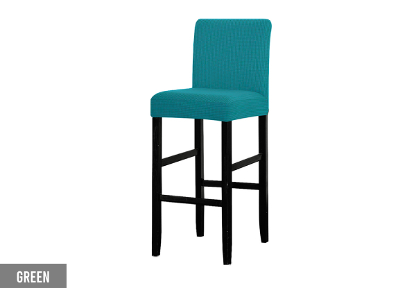 Barstool Jacquard Protective Cover - Available in Four Colours & Option for Four-Pack