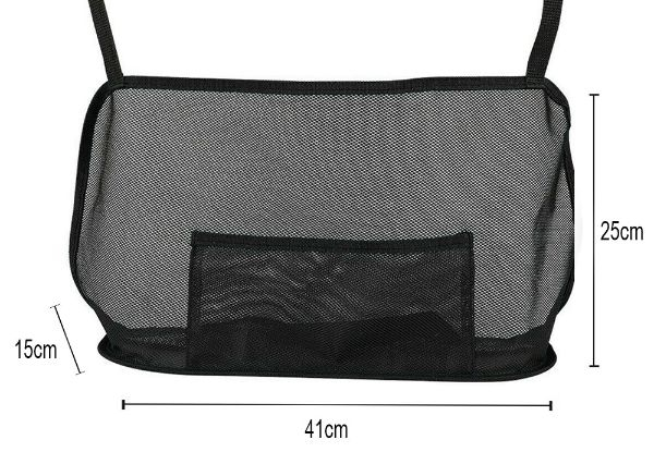 Mesh Handbag Holder & Car Storage Seat Gap Organiser